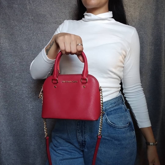 Michael Kors Mini Cindy Satchel Crossbody - Picture 2 of 7